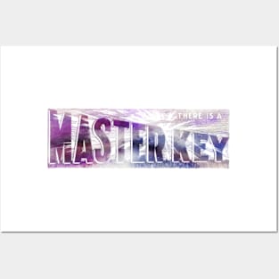 Master Key in Amethyst Posters and Art